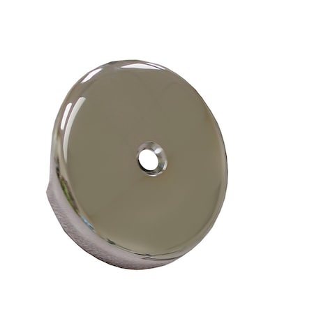 Jones Stephens Chrome Plated One-Hole Overflow Plate T05010